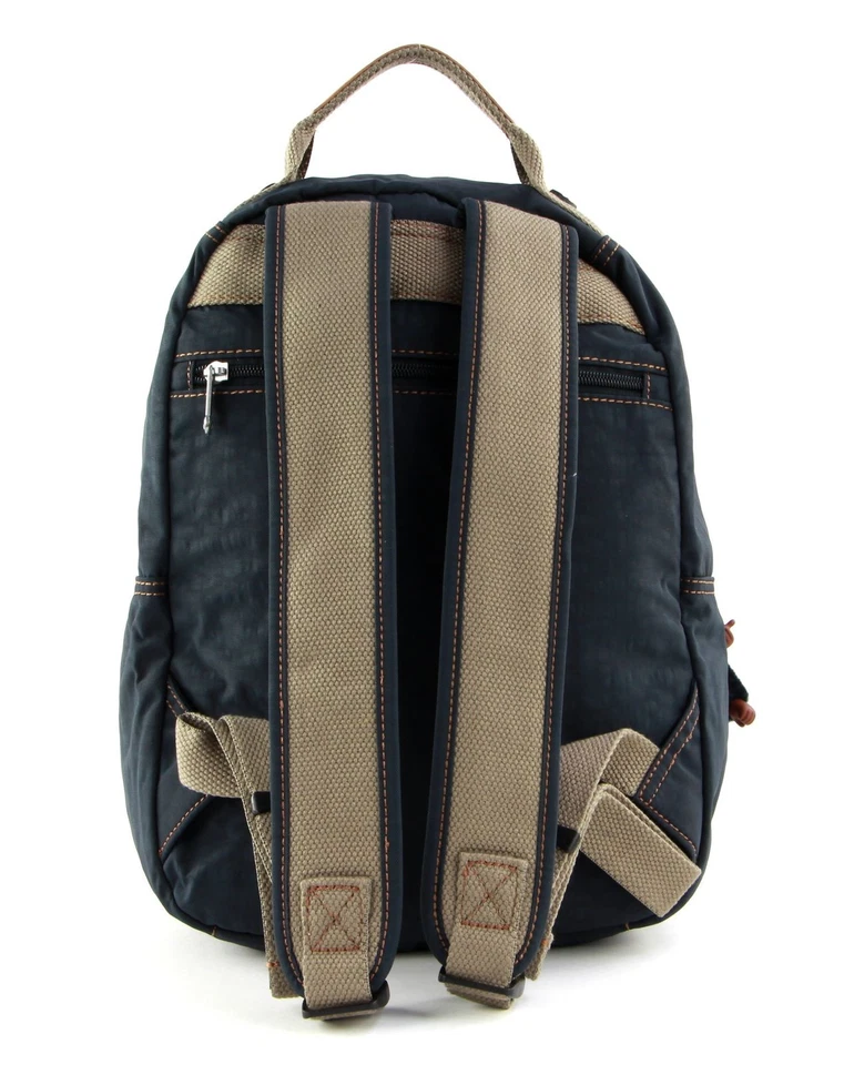 kipling Basic Eyes Wide Open Clas Seoul S Rucksack Tasche True Navy C blau Neu - Bild 3 von 4