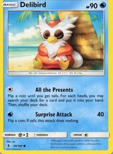 Delibird Common Normal 2017 SM - Guardians Rising 26/145 NM