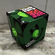 New Sealed Schylling NeeDoh Fuzz Ball Flower Power Velvety Green Authentic