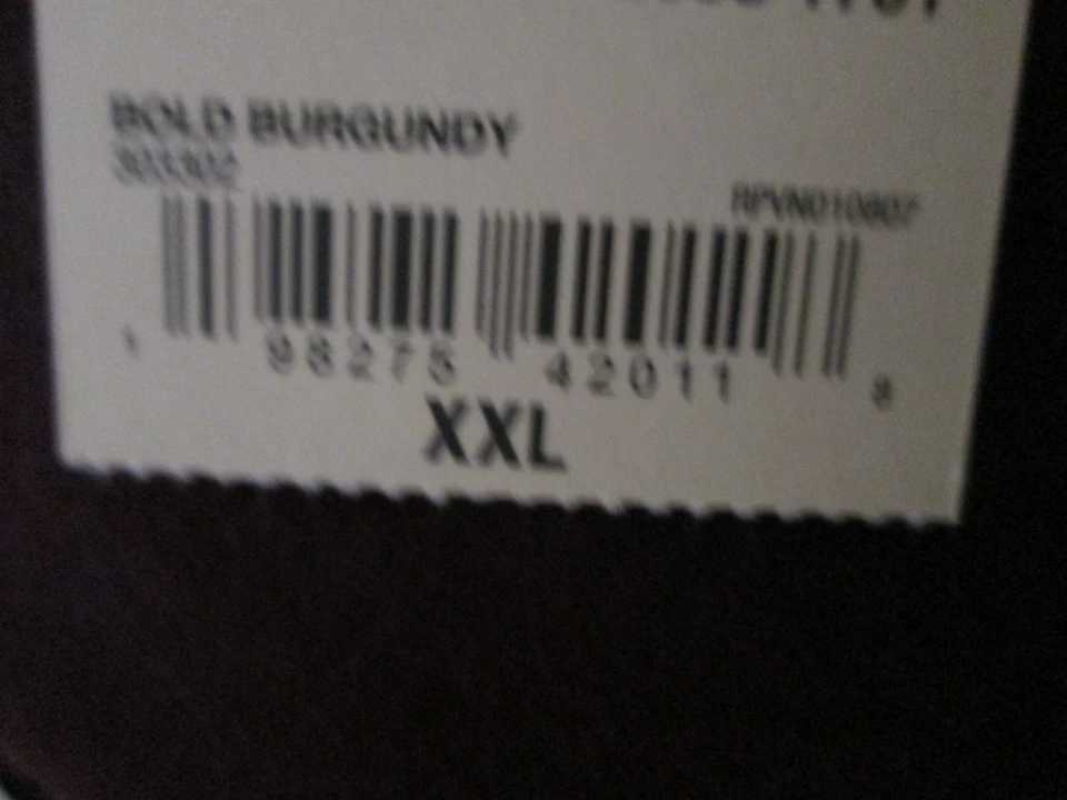 Camiseta St. John's Bay Feminina Decote V Manga 3/4 Macia-Bold Borgonha-Tamanho XXL - Imagem 4 de 4