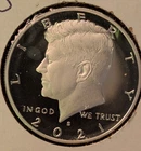 2021 s silver proof kennedy half dollar