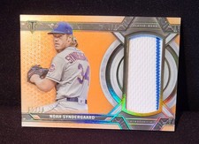 2021 Topps Triple Threads - Single Jumbo Relics Noah Syndergaard  05/18 (MEM)