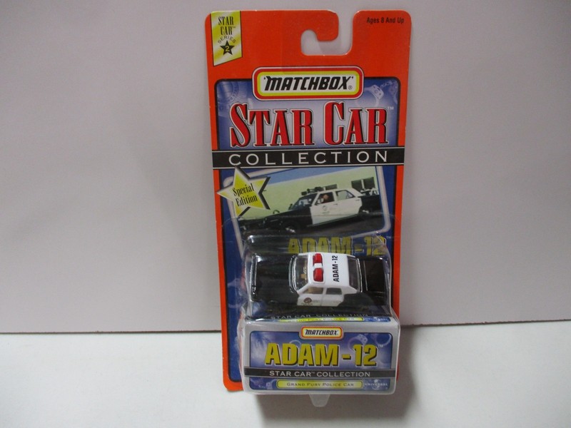 Matchbox Star Car Collection Adam-12 Grand Fury Police Car