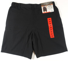 Weatherproof Vintage Tech Shorts Men 34 Regular Fit Stretch Zip Pocket Black