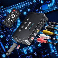 NFC Bluetooth Transmitter Receiver 3.5mm AUX To 2 RCA Wireless Audio Adapter USA