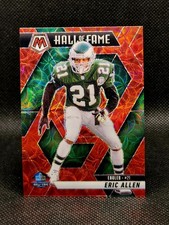 Eric Allen 2025 Mosaic Football HOF RED SCOPE SP - Eagles