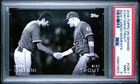 2018 Topps On Demand Black & White Candid Moments Shohei Ohtani Mike Trout PSA 9