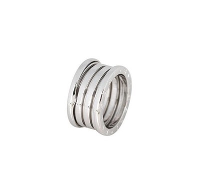 Bulgari 18k B.zero1 4-Ring 18K Weißgold 50 11MM 7245466628 75876085 [U]