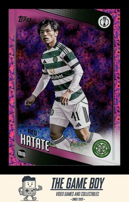 2025-26 Topps UEFA Club Competitions Pink Holo Foil #40 Reo Hatate