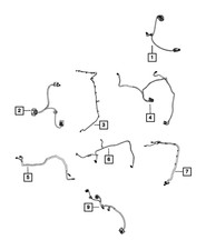 Genuine Mopar Global Navigation Satellite System Antenna Cable 68619782AA