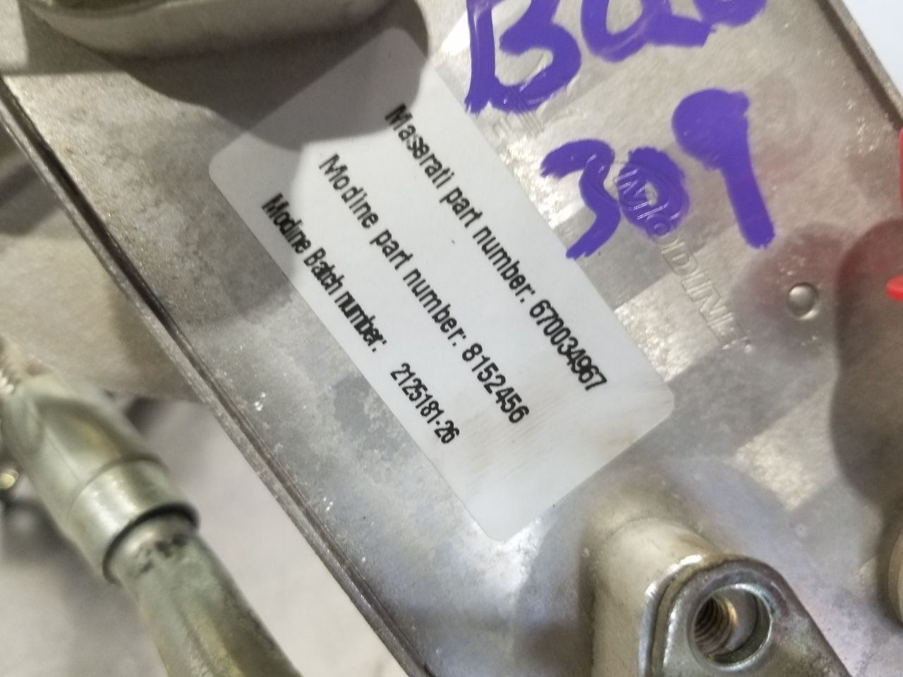 Maserati Levante Transmission oil coolers Set