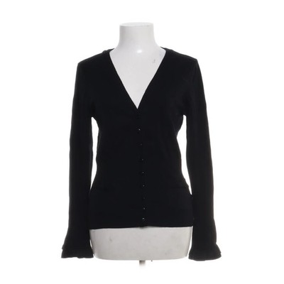 Soaked in Luxury, Strickjacke, Damen, Größe: M, Schwarz, Polyamid/Viskose #lGU