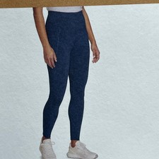 Eddie Bauer Women's S Trail Tight Blue Polyester Leggings a1828