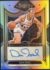 2024-25 Panini Select Selection Committee Dan Issel Silver Prizm Auto #SC-ISS De