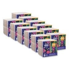 Kleenex On The Go Facial Tissues, 3-Ply, 10 Sheets, 8 Packs, 12/Carton