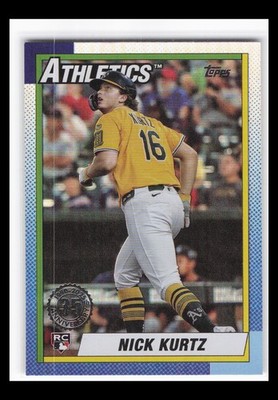 2025 Topps Update 1990 Topps Baseball 35th Anniversary #U90-17 Nick Kurtz