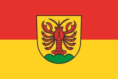 Aufkleber Kreßberg Flagge Fahne 12 x 8 cm Autoaufkleber