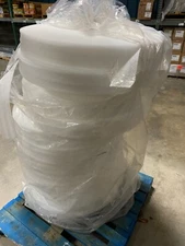 Uline S-19360P Perforated Foam Roll,1/8"Thick,4"Wx550 Ft,Sold/Priced by the Roll