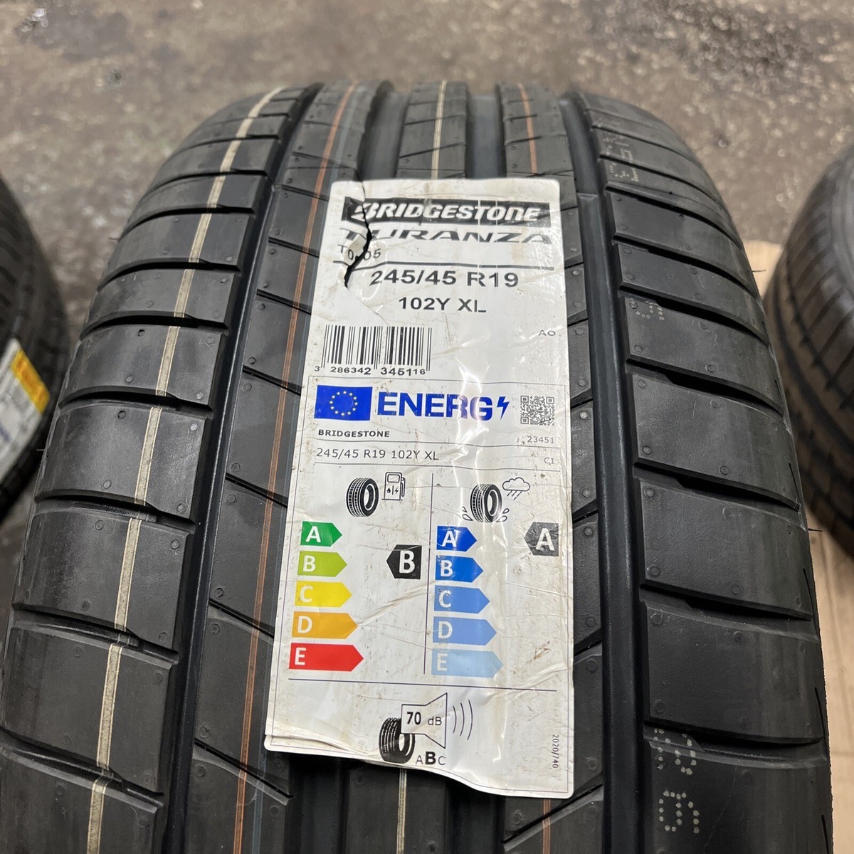 2本セット 245/45R19 102W XL ブリヂストン レグノ なぶ GR-X3 