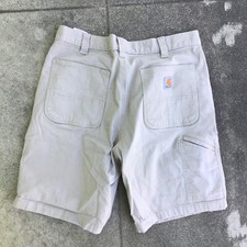 Carhartt Shorts Men Size 36 Gray Rugged Flex Rigby 102514 232 Relaxed Fit