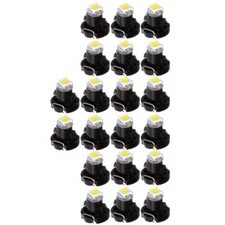20x White T3 Neo Wedge 2835 SMD LED Bulb HVAC Climate Instrument Cluster Light