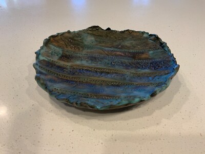 Coffee Table or serving Tray/Bowl - Handmade Pottery by small studio artist