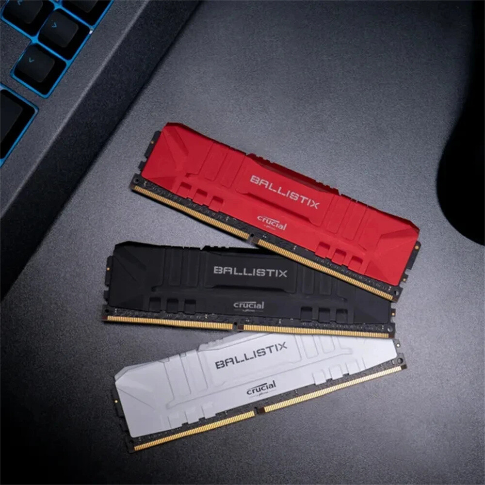 メモリー Crucial Ballstix gaming memory Crucial Ballistix DDR4 3200MHz 288pin DIMM Desktop Gaming