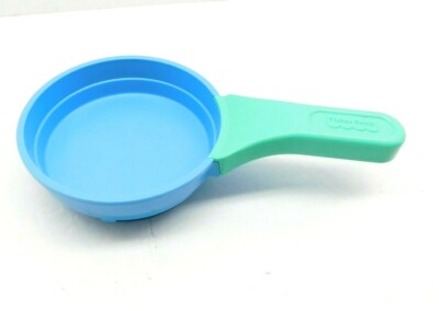 Fisher Price Fun With Food Make A Burger Blue Green Pan #73312
