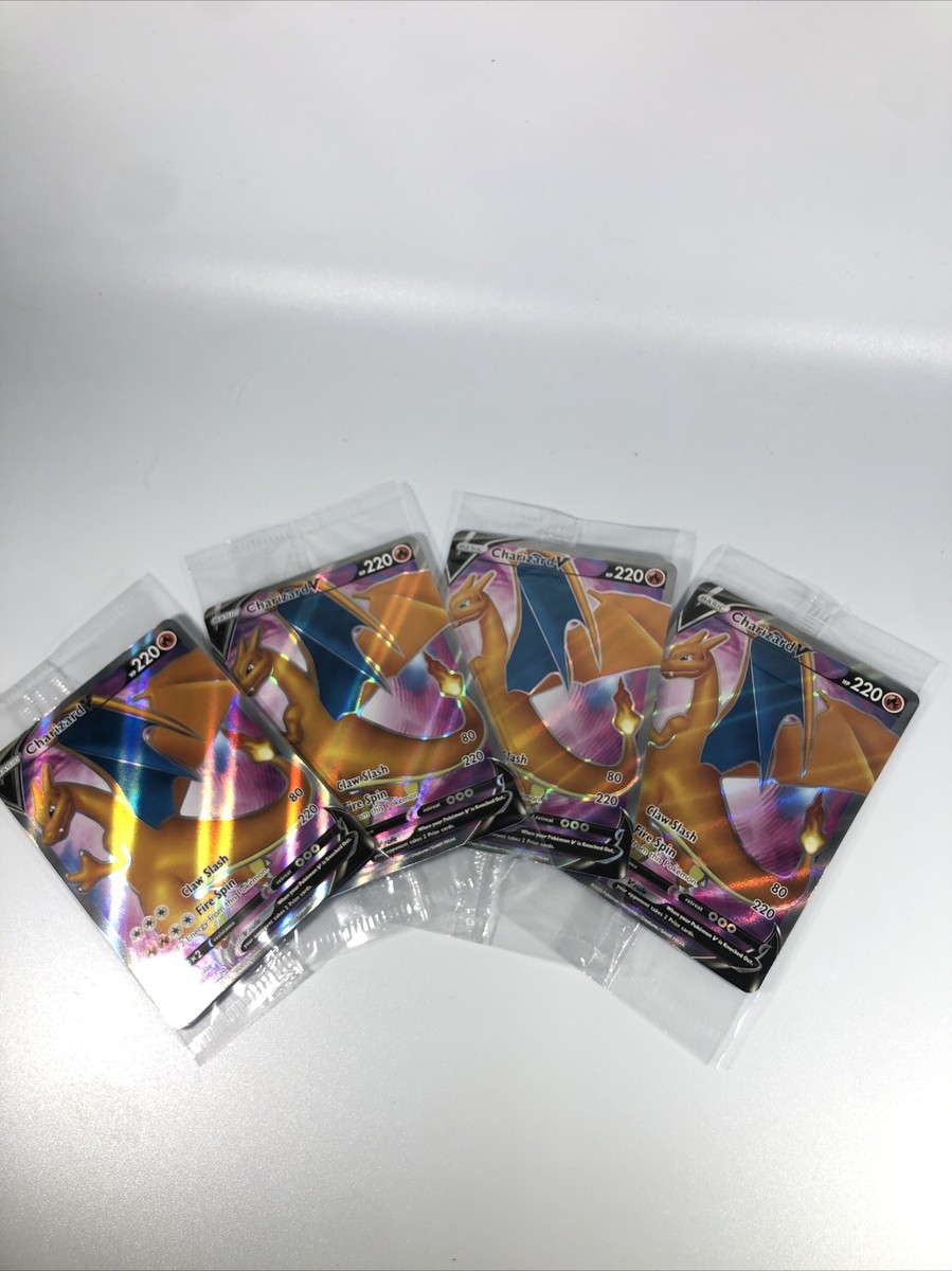 Charizard V SWSH050 Promo Full Art Black Star Promo Pokemon