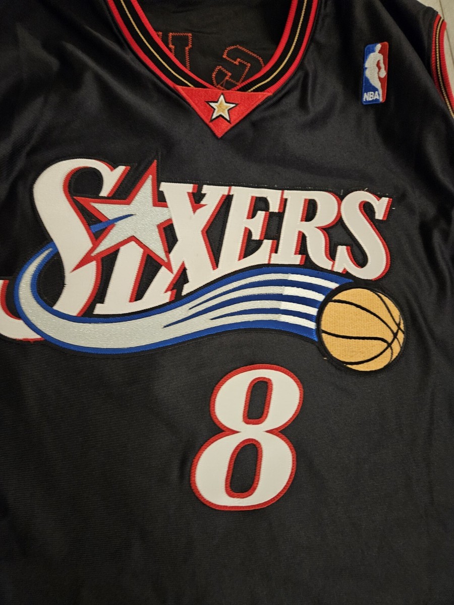 Champion Aaron Mckie game worn used Authentic 76ers Sixers jersey