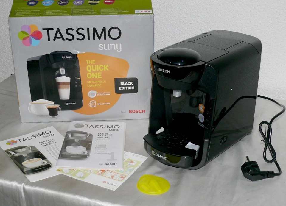 Bosch TAS3102 Suny Tassimo Kapsel Kaffeemaschine 1300 Watt 0,8L SMART START BLK - Bild 2 von 4