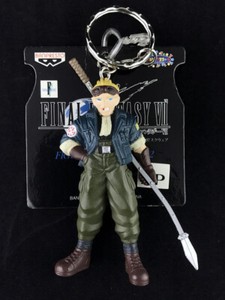 Final Fantasy VII 7 Cid Highwind Figure Key Holder 2 Key Ring Banpresto | eBay