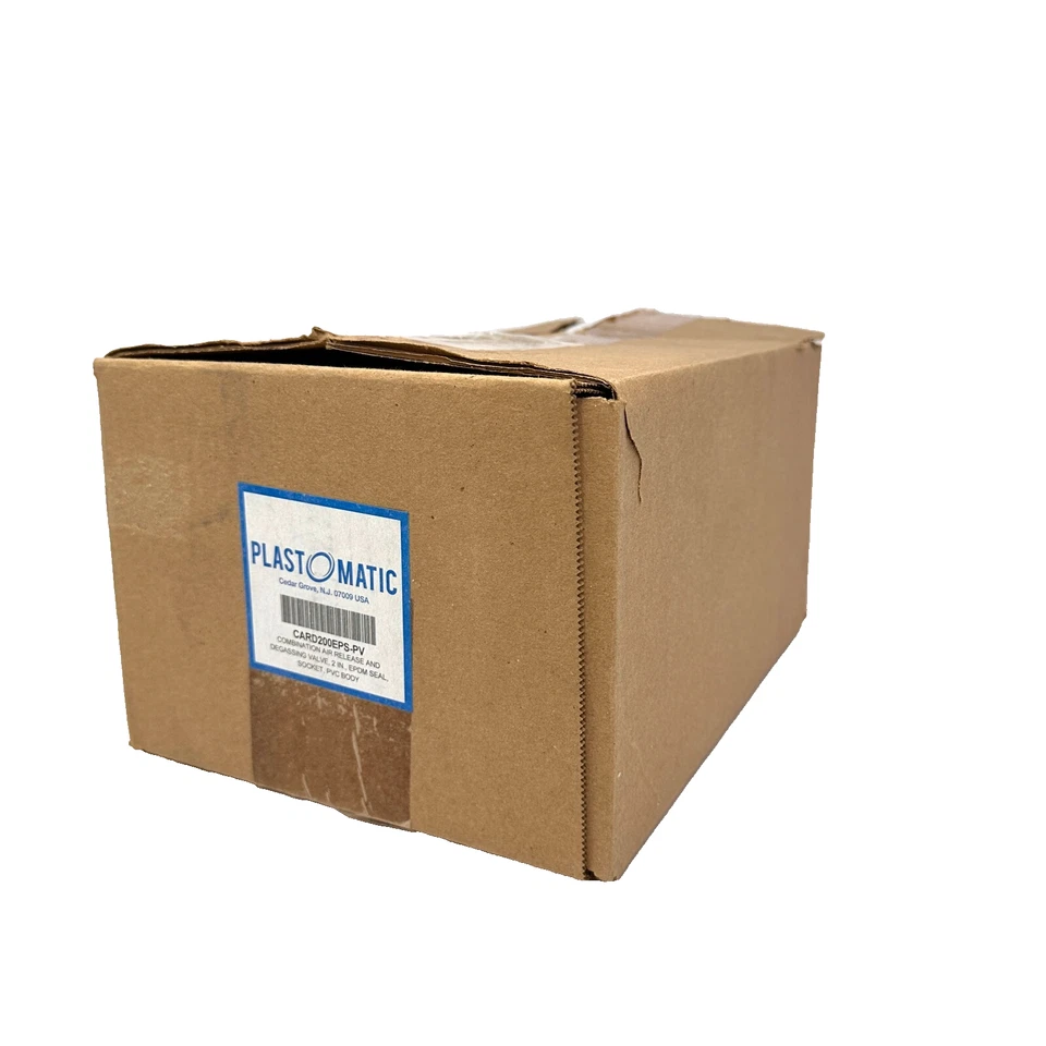 Plast-O-Matic CARD200EPS-PV Combination Air Release Degassing Valve 1/4" PVDF - Image 2 of 4