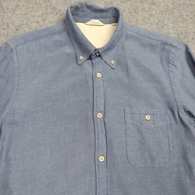 NN07 Herren Shirt GRÖSSE S Hellblau Baumwolle Hemd Derek No-Nationality