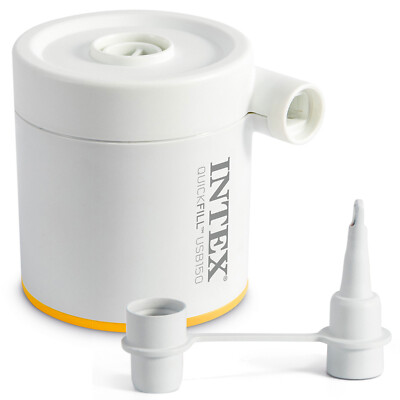 INTEX USB Luftpumpe Quickfill USB150 Pumpe Campingpumpe Reisepumpe