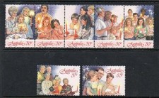AUSTRALIA MNH 1987 SG1098-1104 CHRISTMAS SET OF 7