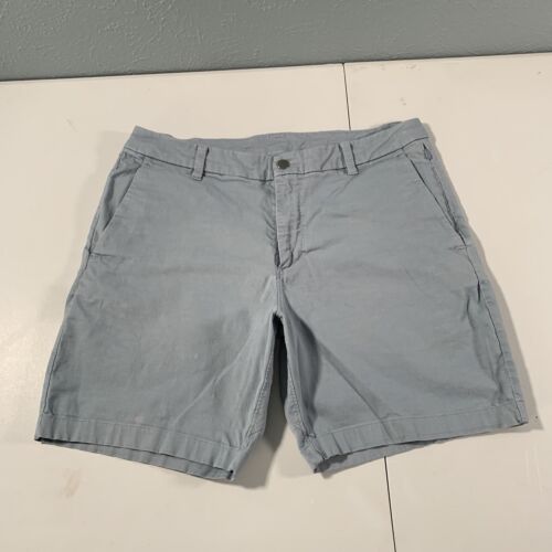 Men's Lululemon Flat Front Shorts Size 34W X 8” Inseam