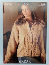   BARGAIN  Knitting Pattern Brand New SIRDAR 8608 Ladies, Buy 4 get 1 Free