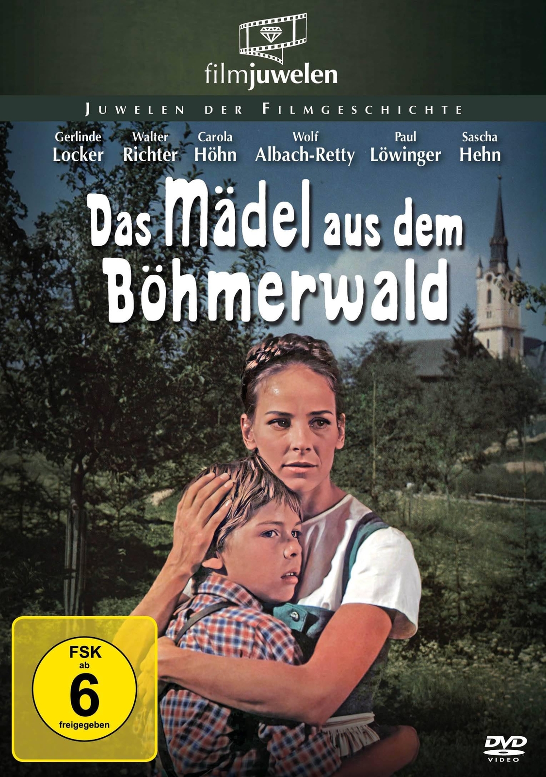 Das Mädel aus dem Böhmerwald (Filmjuwelen) (DVD) Locker Gerlinde Richter Walter