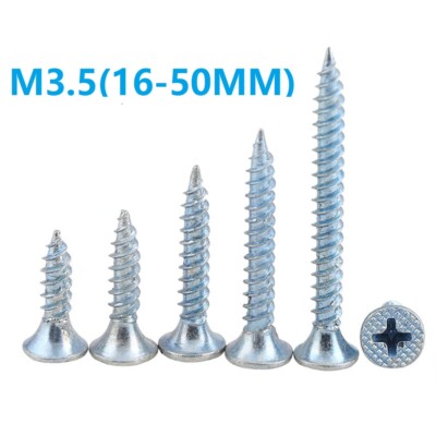 Phillips Countersunk Quick Self-tapping Screw Wall/wood Screw M3.5(16-50mm)