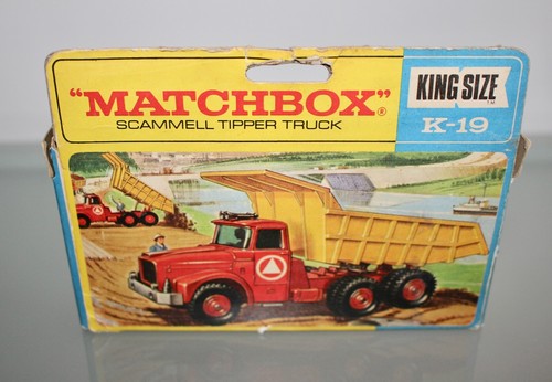 Matchbox King-Size K-19 Scammell Tipper Truck Mint & Boxed. - Picture 2 of 4