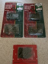 New Plastic Coated Ornament Hangers Green. FREE R100pcs