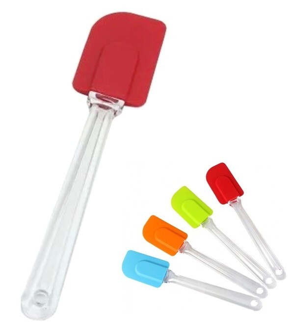 Set Spatole Silicone 5 Pezzi - 21cm, Resistente Fino A 250°C, Multicolore - Foto 10