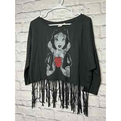 Disney Forever 21 Snow White fringe top size