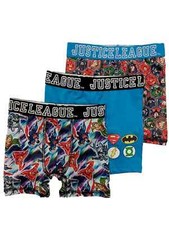 Boys 3pc Justice League Boxer Briefs Superman  Batman Boxer Shorts Set