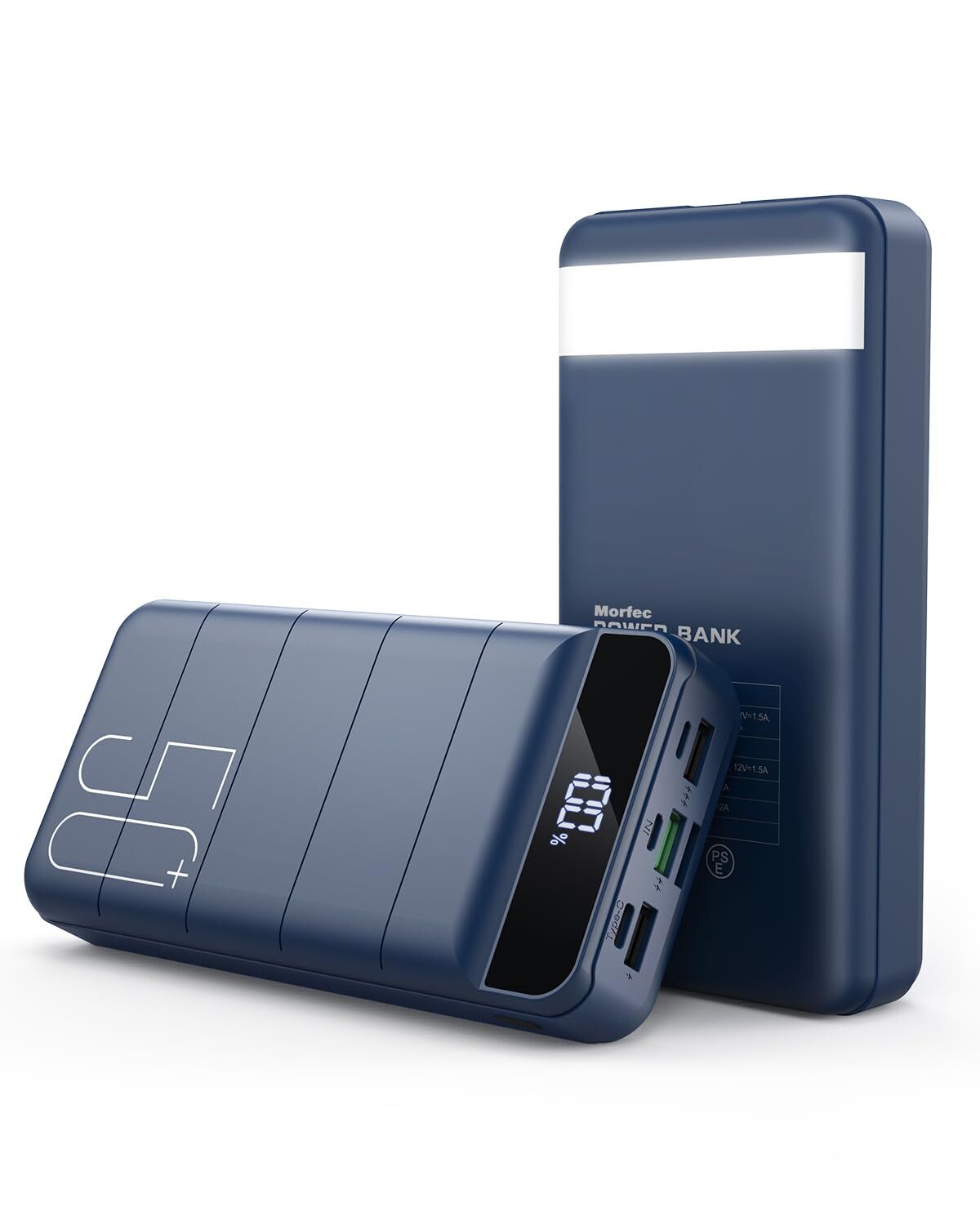 Portable Charger Power Bank 50000mAh Fast Charging 22.5W USB C Battery Pack Char-image