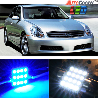 13 x ULTRA BLUE Interior LED Lights Package For 2003 - 2006 Infiniti 13 x ULTRA BLUE Interior LED Lights Package For 2003 - 2006 Infiniti