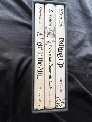 SHEL SILVERSTEIN POEMS & DRAWINGS 3 Classic Children's Book Set w/ Slipcase | eBay