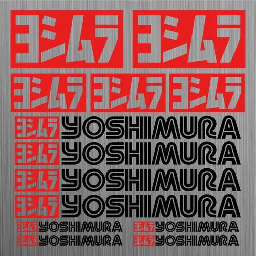 YOSHIMURA sticker motorcycle race tuning 13 Pieces