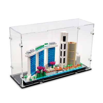 Acryl Vitrine für Lego 21057 Singapur - Neu